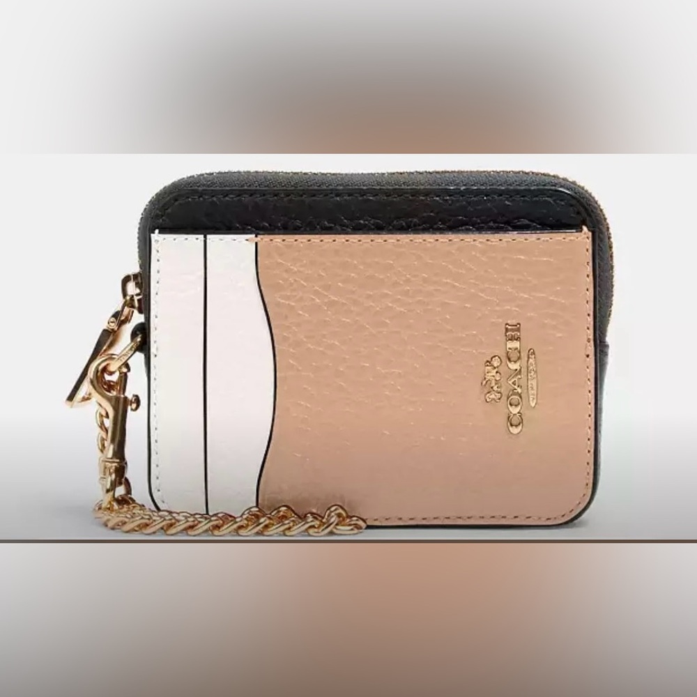 COPY - COACH Zip Card Case
In Colorblock